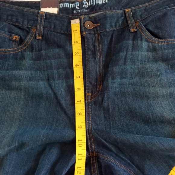 Tommy Hilfiger Boyfriend Bootcut easy fit Jeans NWT Size 16 - Picture 6 of 11